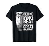Percussion Instrument Design for Percussionist Conga Drum T-Shirt