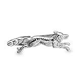 HAWSON Fox 2 inch Tie Clip for Men-Novelty Animal Necktie Bar Clip,Tie Pin,Special Interesting Gift for Men