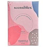 Scensibles Personal Care Disposal Bags (50 Count) - For Tampons, Pads, Liners, Condoms & More - Discreet, Hygienic & Odor-Reducing Disposal Solution