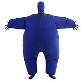 YEAHBEER Inflatable Costume Inflatable Costume for Adult Inflatable Costumes Adult Size Inflatable Body Suits Pants 14x3x12(Blue)