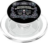 Ouija Board Paranormal Spirit Board Occult Halloween PopSockets PopGrip for MagSafe