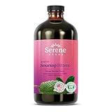 Serene Herbs Soursop Bitters Mixed Berry All-Natural Herbal Detox with Black Seed, Moringa, Irish Moss & Ginger – Gut Support, Energy & Immune Boost – Vegan, Non-GMO – 16 oz