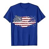 Men's Patriotic T Shirts USA American Flag Tshirts 4th of July Independence Day Shirt Muscle Graphic Tees Beach Outfits Playeras Mexicanas Camiseta De Mexico Coupons for Prime Members