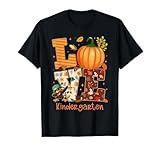 Love Kindergarten Teacher Turkey Thanksgiving Autumn Fall T-Shirt