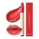 Nature Republic HONEY MELTING LIP (04 POMEGRANATE) SOFT LIP STICK, Hydrating Gloss, Moisturizing balms, Sheer tint, Shine & Glowy Finish, korean make up