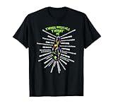 Music Theatre Things Musicals Taught Me Actor #3 T-Shirt