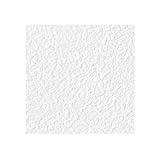 Genesis Stucco Pro White Ceiling Tiles - Easy Drop-in Installation – Waterproof, Washable and Fire-Rated - High-Grade PVC to Prevent Breakage (6" x 6" Sample)
