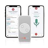 CareAlert Life Alert Systems for Seniors, No Monthly Fee - 24/7 Senior Wellbeing Supervising Via Smartphone APP - AI Elderly Monitoring Device - Live Chat/Remote Medication Reminder at Home.