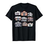 Photographer Design Camera Photography Retro Journalist T-Shirt