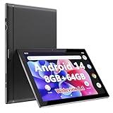 Tablet Android 14, Tablets 10 inch 8GB RAM+ 64GB ROM+ 1TB Expandable Tablet PC, 1280 * 800 IPS Screen, Dual Camera, Powerful Processor, 6000mAh Battery, Bluetooth,WiFi, Google Certified