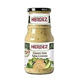 Herdez Authentic Mexican Medium Hot Sauces 15.3 Oz Gluten Free (Cilantro Lime Salsa cremosa, 2 Pack)
