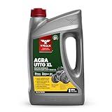 TRIAX Agra UTTO XL Tractor Fluid, Synthetic Blend Tractor Transmission and Hydraulic Oil, 6,000 Hour Life, 50% Less wear, -36 F Pour Point, Replaces All OEM Tractor Fluids (1 Gallon)