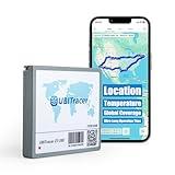 UBITracer Multi-Sensor GPS (Business Edition): Location + Temperature. Up to 5-Year Battery Life. Vehicle Tracker. Monitor Trailer, Equipment, Cold Chain, Pallet. Subscription Required.