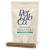PetLab Co. Dental Sticks – Dog Dental Chews -Target Plaque & Tartar Build-Up at The Source - Designed to Maintain Your Dog’s Oral Health, Keep Breath Fresh and Provide Digestive Help (24 Sticks)