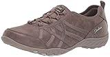 Skechers Women's Breathe-Easy-Days End Sneaker, Dark Taupe, 7.5 M US