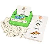 BOHS Literacy Wiz Fun Game - See and Hide Spell - Lower Case Flash Cards - Preschool Language Learning Educational Toys