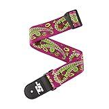 D'Addario 50MM Js Strap, Paisley Purple (50JS14)