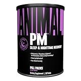 Animal PM - Zinc, Magnesium, Vitamin B6, GABA + AKG, Immune and Recovery Complex, Sleep & Relaxation, Night Time Anabolic Stack Supply Pills, 30 Count