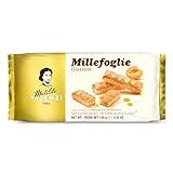 Millefoglie D'Italia Glassate by Pasticceria Matilde Vicenzi, Gourmet Italian Puff Pastry Cookies, Made in Italy - 4.41oz (125g), 1-Pack