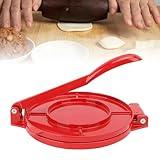 Tortilla Maker Manual Tortilla Press with Handle Aluminum Alloy Flatbread Dumpling Skin Maker Multifunctional Dough Press Bakeware Gadgets DIY Baking Tool Accessories for Roti Pizza （9.8 x 10in）