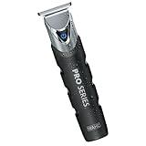 Wahl Pro Series Forever Blade Stainless Steel Cordless Rechargeable Beard Trimmer for Men with No Slip Grip & USB Charge, Made in The USA – Model 3026017