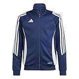 adidas Unisex Kid's Tiro 24 Training Jacket, Team Navy Blue/White, Medium