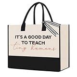 Teacher Appreciation Gifts New Daycare Teacher Gifts for Women Thank You Back to School Thanksgiving Christmas for Coach Tote Bag