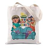 Comfy Couch Gift Healing Cartoon TV Show Inspired Gift Cartoon Lover Molly Fans Gift Tote Bag (COMFY COUCH)