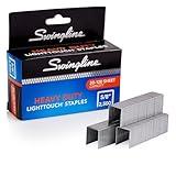 Swingline Staples, Heavy Duty, 5/8" Length, 20-120 Sheet Capacity, 100/Strip, 2500/Box, 1 Pack, Light Touch (90009)
