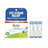 Boiron Ruta Graveolens 6C Homeopathic Medicine for Eye Strain Relief, Fatigue, Burning, or Tired Eyes - 3 Count (240 Pellets)