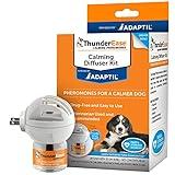 ThunderEase Dog Calming Pheromone Diffuser Kit | Powered by ADAPTIL | Vet Recommended to Relieve Separation Anxiety, Stress Barking & Chewing, and Fear of Fireworks & Thunderstorms (30 Day Supply)