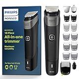 Philips Norelco Multigroom Series 5000 18 Piece, Beard Face, Hair, Body and Intimate Hair Trimmer for Men - NO BLADE OIL MG5910/49