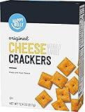 Amazon Brand - Happy Belly Original Cheese Crackers, 12.4 ounce (Pack of 1)