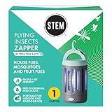 STEM Flying Insect Zapper, Indoor and Outdoor Electric Fly & Mosquito Trap, Includes Micro-USB Charging Cable and Brush for Cleaning
