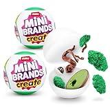 Mini Brands Create Garden Capsule (2 Pack) by ZURU, Mini Botanical Collectibles, Mystery Blind Packaging, DIY, Collectors