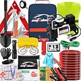 AUTODECO Roadside Emergency Car Kit 95 Pieces