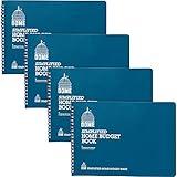 Dome Publishing Home Budget Book - Wire Bound - White - 4/Bundle (840BD)