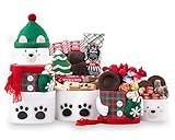 Wonderland: Polar Bear Tower -Holiday Snack Gift Tower by Wine Country Gift Baskets