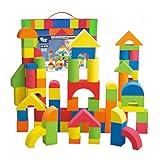 Pairez Toys Foam Building Blocks for Toddlers 2-4, 41 Pieces EVA Soft Stacking Blocks, Baby Bath Foam Toy Set, Early Learning Construction Toys & Gifts for Kids, Boys & Girls 18+ Months