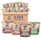 Quaker Instant Oatmeal Express Cups, 4 Flavor Variety Pack, 1.76 Ounce (Pack of 12)