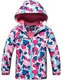 NERBEY Sport Specific Clothing Hooded Windproof Coats Zip Up Girls Jackets Hiking Outdoor Recreation Waterproof Outwear