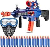 Automatic Toy Foam Blasters Kids - Electric Soft Dart Launcher Set with Scope - Premium Blaster Toys Playset for Boys, Girls, Kids, and All Ages - Includes 100 Darts