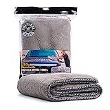 Chemical Guys Woolly Mammoth Large, Super Absorbent and Soft Microfiber Towels for Cars, Gray (35 x 25 inches)