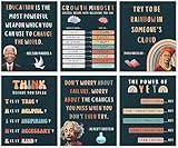 DXOAGXQ History Classroom Decorations,Social Studies Classroom Decorations,Historical characters classroom poster,Bohemian Poster Bedroom Office High School Classroom Decor(8" X 10", Unframed)