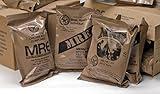 MRE Ready to Eat Meals - Emergency Food Kits, Pack Of 6 w/Entrees, Dessert, Flameless Heater & Accessories – Emergency MRE Meals For Camping Hiking & Other Outdoor Activities