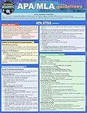 APA/MLA Guidelines - 7th/9th Editions Style Reference for Writing: a QuickStudy Laminated Guide (QuickStudy Academic)