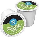 Amazon Brand - Happy Belly Decaf Light Roast Coffee Pods, Breakfast Blend, Compatible with Keurig 2.0 K-Cup Brewers, 100 Count