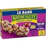 Nature Valley Chewy Fruit and Nut Granola Bars, Trail Mix, 15 Bars, 18 OZ