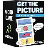 OFF TOPIC Get The Picture Card Game - A Fun Word Puzzle Game 2 Players+ Party Game