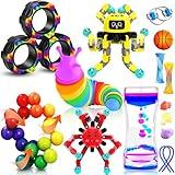 15Pack Fidget Toys Bulk, Christmas Stocking Stuffers Gift for Kids Adult Sensory Autism ADHD Autistic Figette Classroom Treasure Prize Box School Must Have Stress Anxiety Goodie Bag for Age 5-7 8-12